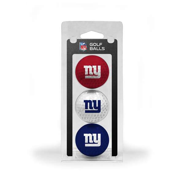 New York Giants Golf 3 Ball Pack 31905