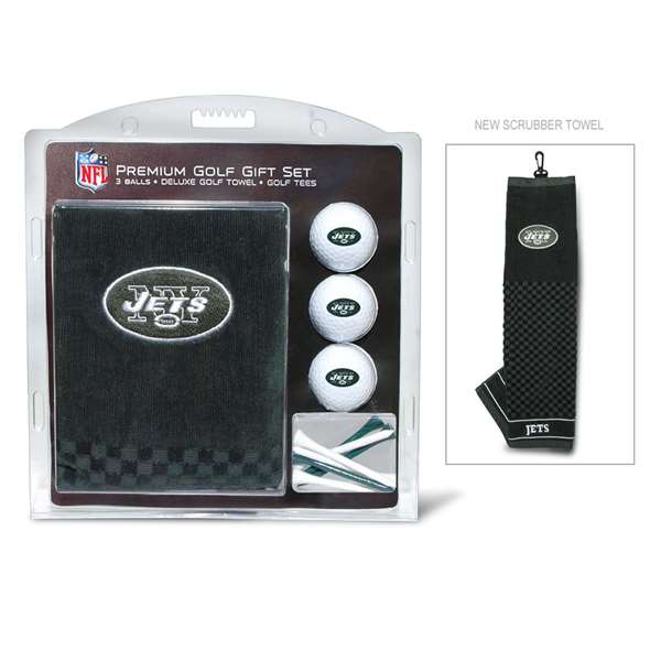 New York Jets Golf Embroidered Towel Gift Set 32020   