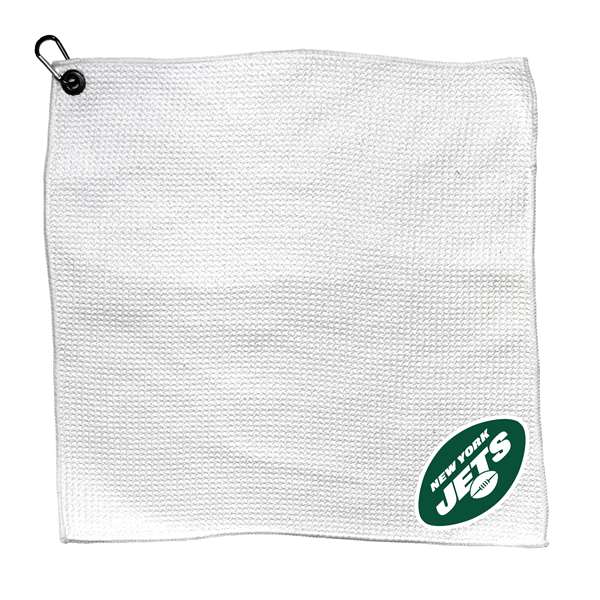 New York Jets Microfiber Towel - 15" x 15" (White) 