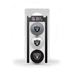 Oakland Raiders Golf 3 Ball Pack 32105   