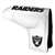 Las Vegas Raiders Tour Blade Putter Cover (White) - Printed 