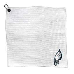 Philadelphia Eagles Microfiber Towel - 15" x 15" (White) 