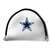 Dallas Cowboys Putter Cover - Mallet (White) - Printed Navy