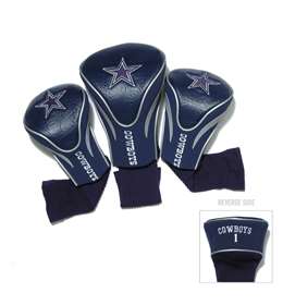 Dallas Cowboys Golf 3 Pack Contour Headcover 32394   