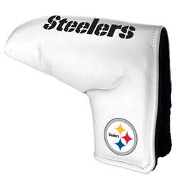 Pittsburgh Steelers Tour Blade Putter Cover (White) - Printed 