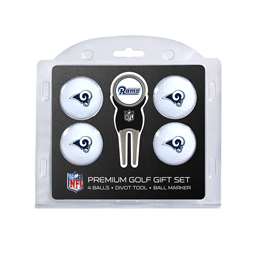 Los Angeles Rams Golf 4 Ball Gift Set 32506   