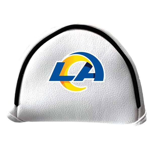 Los Angeles Rams Putter Cover - Mallet (White) - Printed Royal