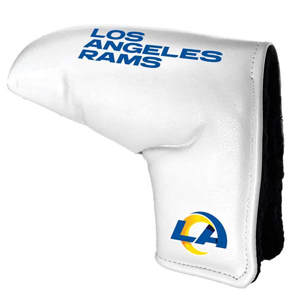 Los Angeles Rams Tour Blade Putter Cover (White) - Printed