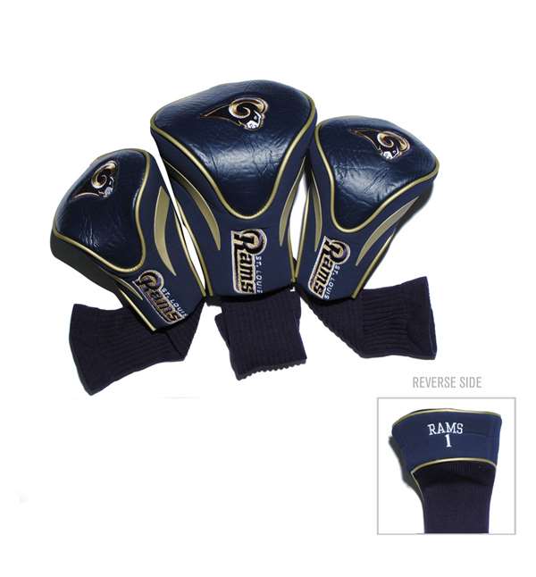 Los Angeles Rams Golf 3 Pack Contour Headcover 32594   