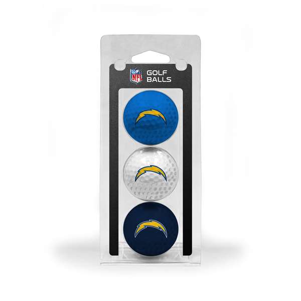 Los Angeles Chargers Golf 3 Ball Pack 32605   