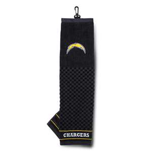 Los Angeles Chargers Golf Embroidered Towel 32610   