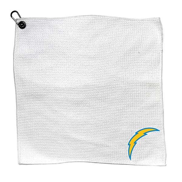 Los Angeles Chargers Microfiber Towel - 15" x 15" (White) 