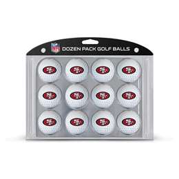 San Francisco 49ers Golf Dozen Ball Pack 32703   