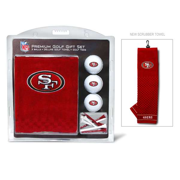 San Francisco 49ers Golf Embroidered Towel Gift Set 32720