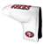 San Francisco 49ers Tour Blade Putter Cover (White) - Printed 