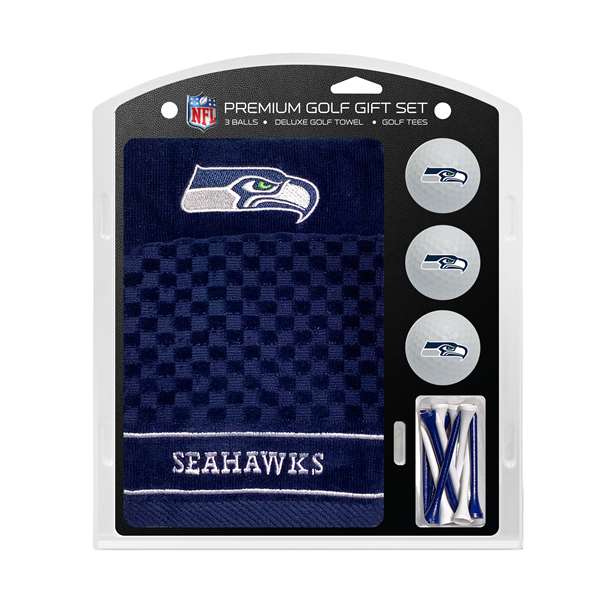 Seattle Seahawks Golf Embroidered Towel Gift Set 32820