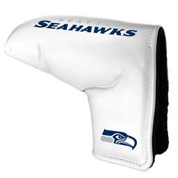Seattle Seahawks Tour Blade Putter Cover (White) - Printed 
