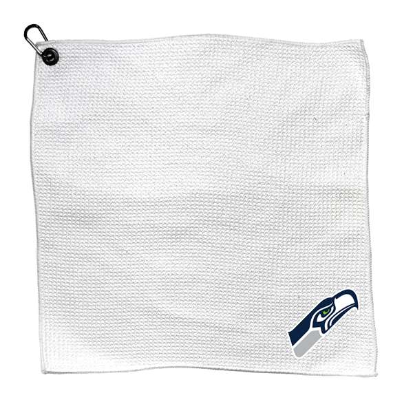 Seattle Seahawks Microfiber Towel - 15" x 15" (White) 