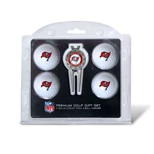Tampa Bay Buccaneers Golf 4 Ball Gift Set 32906   