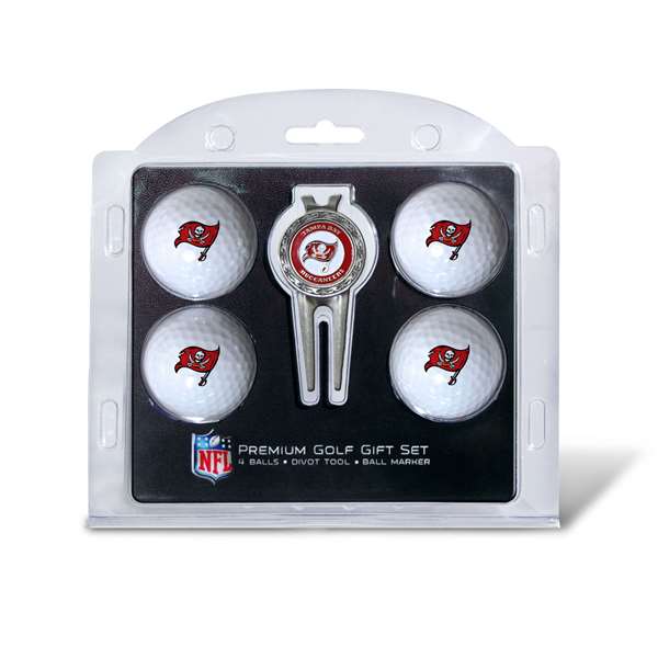 Tampa Bay Buccaneers Golf 4 Ball Gift Set 32906   