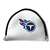 Tennessee Titans Putter Cover - Mallet (White) - Printed Navy