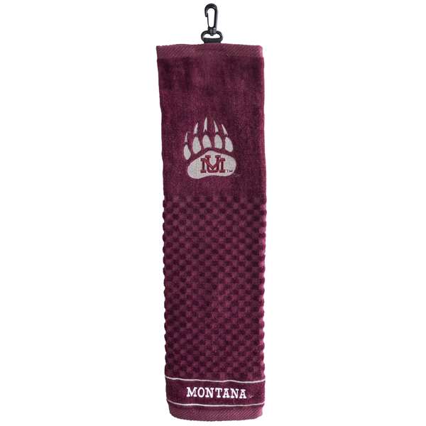 University of Montana Grizzlies Golf Embroidered Towel 40410