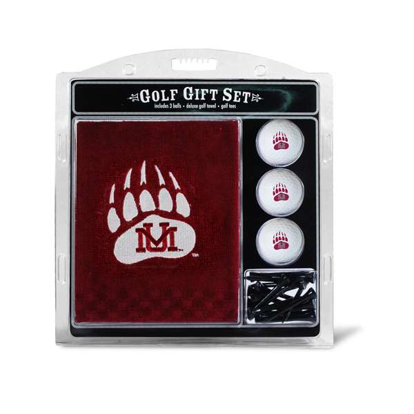 Montana Grizzlies Golf Embroidered Towel Gift Set 40420   