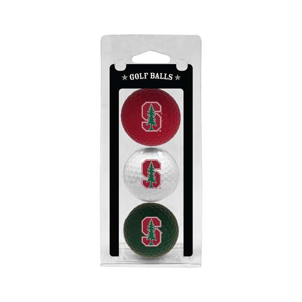 Stanford University Cardinal Golf 3 Ball Pack 42005   