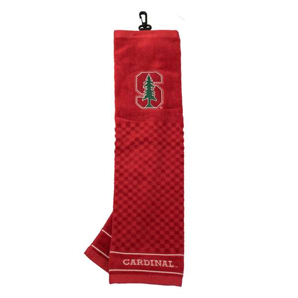 Stanford University Cardinal Golf Embroidered Towel 42010   