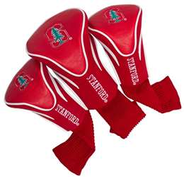 Stanford University Cardinal Golf 3 Pack Contour Headcover 42094   