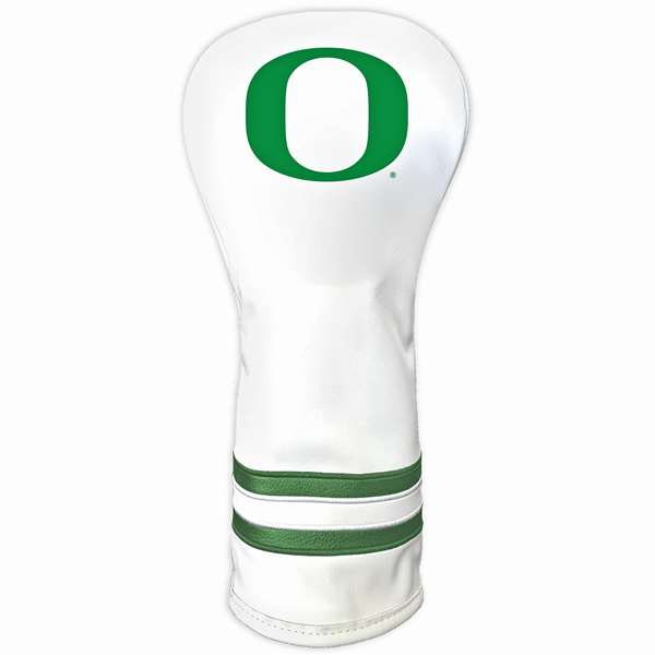 Oregon Ducks Vintage Fairway Headcover (White) - Printed