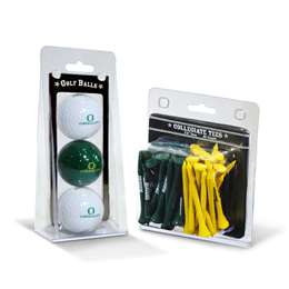 Oregon Ducks 3 Ball Pack and 50 Tee Pack  