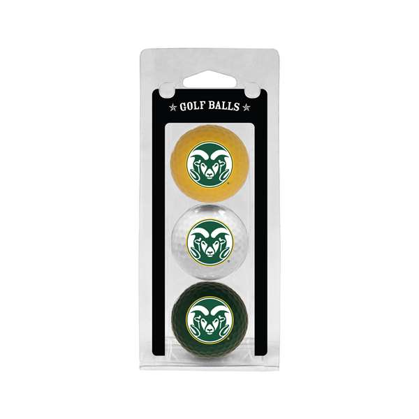 Colorado State University Rams Golf 3 Ball Pack 44905