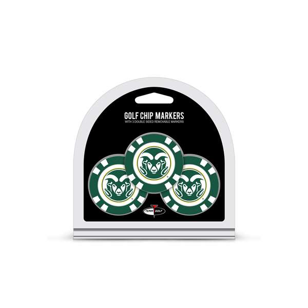 Colorado State University Rams Golf 3 Pack Golf Chip 44988   