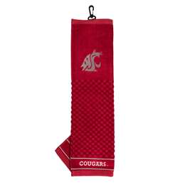 Washington State University Cougars Golf Embroidered Towel 46210