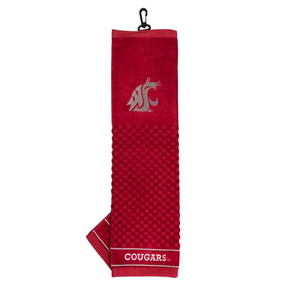 Washington State University Cougars Golf Embroidered Towel 46210   