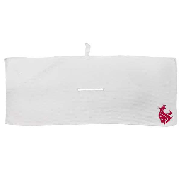 Washington State Cougars Microfiber Towel - 16" x 40" (White) 