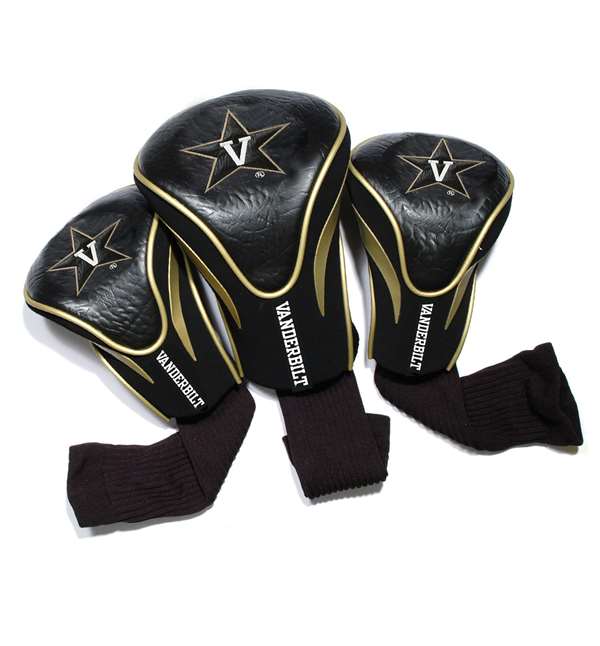 Vanderbilt University Commodores Golf 3 Pack Contour Headcover 46694   