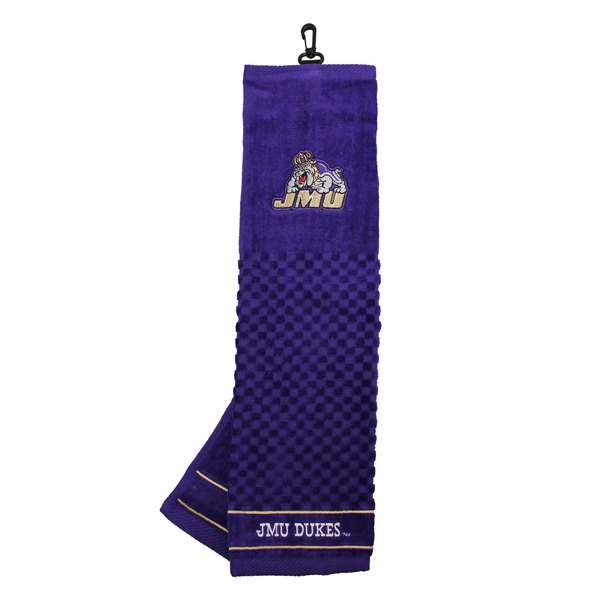 James Madison University Dukes Golf Embroidered Towel 46710