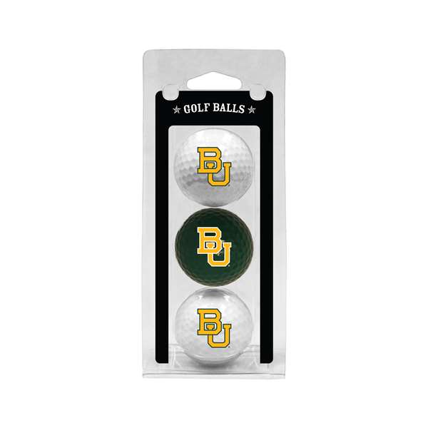 Baylor University Bears Golf 3 Ball Pack 46905