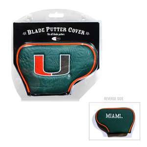 Miami Hurricanes Golf Blade Putter Cover 47101   