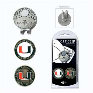 Miami Hurricanes Golf Cap Clip Pack 47147   