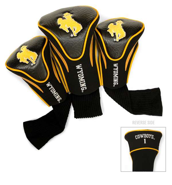 Wyoming Cowboys Golf 3 Pack Contour Headcover 65894   