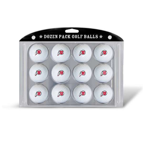 Utah Utes Golf Dozen Ball Pack 80503   