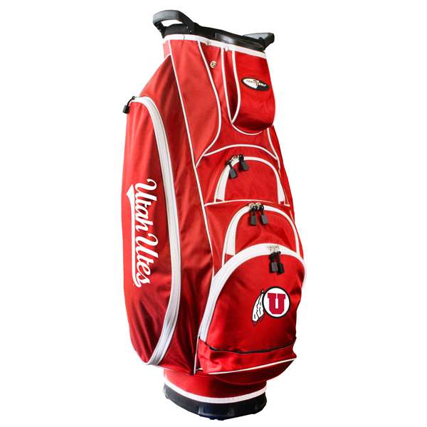 Utah Utes Albatross Cart Golf Bag Red