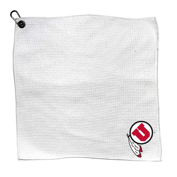 Utah Utes Microfiber Towel - 15" x 15" (White) 