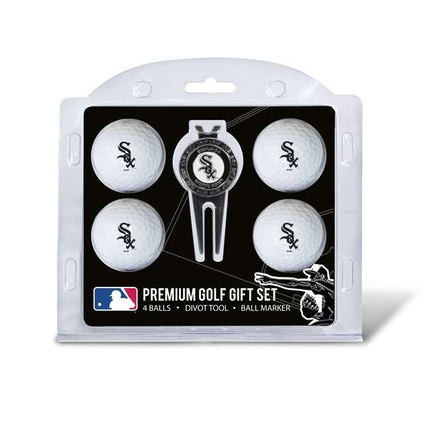Chicago White Sox Golf 4 Ball Gift Set 95506   