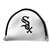 Chicago White Sox Putter Cover - Mallet (White) - Printed Black