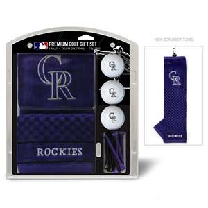 Colorado Rockies Golf Embroidered Towel Gift Set 95820   