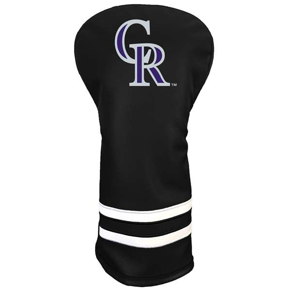 Colorado Rockies Vintage Driver Headcover (ColoR) - Printed 